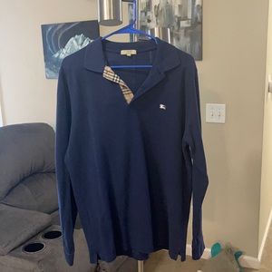 Burberry Long Sleeve Polo